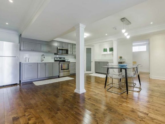 Basement Interior design in a new house